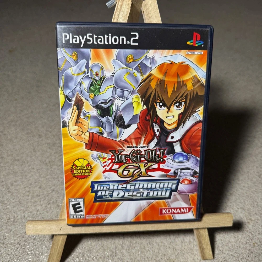 Yu-Gi-Oh GX The Beginning of Destiny -Sony/PS2/PlayStation 2  -Tested & Working